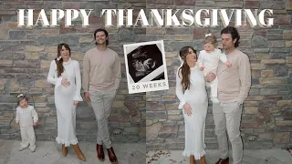 THANKSGIVING VLOG | baby appointment & cooking for thanksgiving