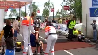 Mettre de la mousse sur la ligne d’arrivée d’une course de roller, ce n’est vraiment pas une bonne i