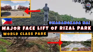 Major Rehabilitation and Face Lift of Rizal Park Umarangkada na! World Class Park Soon! 🇵🇭