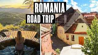 ROMANIA ROAD TRIP | BUCHAREST & TRANSYLVANIA VLOG | castles, food, bears, hikes and more