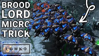 StarCraft 2: Serral Plays The BROOD LORD Micro Trick! (Cure vs Serral)