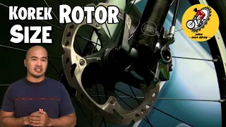 PAANO PUMILI NG TAMANG BRAKE ROTOR SIZE PARA SA BIKE/RIDING STYLE MO