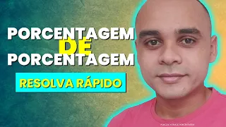 Matemática Básica 📚 Como Calcular Porcentagem de Porcentagem #shorts