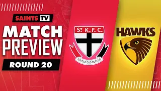 Round 20 PREVIEW: St Kilda vs Hawthorn | AFL 2022