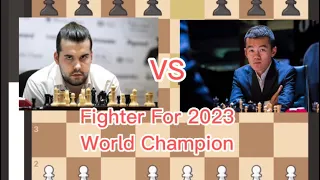 IAN NEPO Wins With The Black Piece || Nepo Vs Ding (2022) FIDE Candidates Game