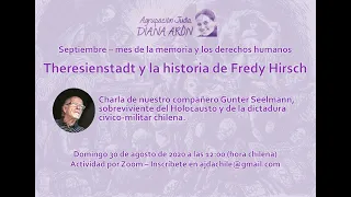 Charla "Theresienstadt y la historia de Fredy Hirsch"