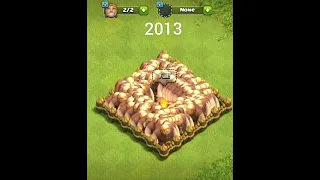 Generations of Giant ---- Clash of Clans #shorts