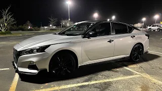 Project Blackout on my 2020 Nissan Altima SR