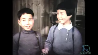 [AI Colorized] Japanese Family Life in 1950s