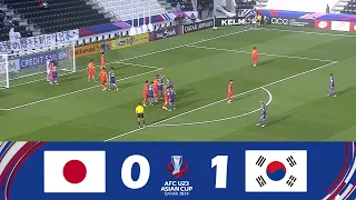 Japan U23 vs. Korea Republic U23 [0-1] | AFC U23 Asian Cup 2024 | Match Highlights!