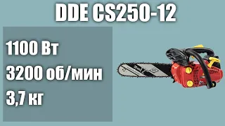 Бензопила DDE CS250-12