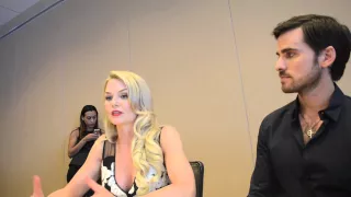 2015 Comic-Con Roundtable Interview: Jennifer Morrison & Colin O'Donoghue (Once Upon a Time)