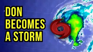 Subtropical Storm Don forms in the Atlantic