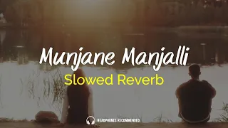 Munjane Manjalli (Slowed + Reverb Lofi)| Raghu Dixit | Sudeep & Ramya | Just Maath Maathalli