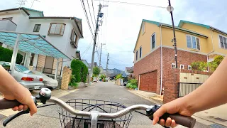 4K Japan Cycling Tour - Bike Ride Through Japanese Neighborhood | Suburban Nagoya