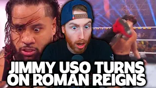 Jimmy Uso Turns On Roman Reigns At WWE Night OF Champions