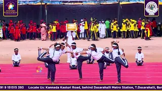 Standard Group of Schools - Sports Day 2023 - SGS Students showcasing their Yoga Talent..