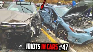 Hard Car Crashes & Idiots in Cars 2022 - Compilation #47