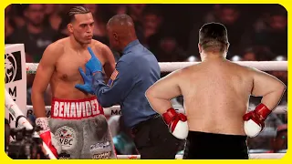 David Benavidez enfrenta al PEOR Boxeador de MEXICO y le da un KO de AIRE 😶