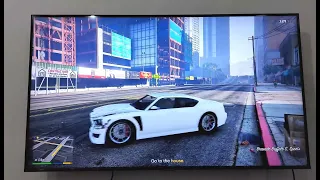 Grand Theft Auto GTA 5 PS4 slim HDR gameplay(Samsung 43"4K)