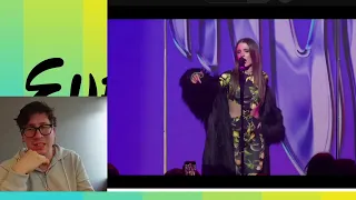 *Powerhouse Singer* 🇮🇹 Angelina Mango "Fila Indiana" - LIVE @London Eurovision Party 2024 #reactions