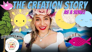 Creation of the World Song Story Genesis 1-2 | Animated Children's Bible Stories with Savannah Kids