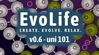 EvoLife v0.6 uni 101: Concepts