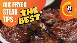 How To Make Marinated Steak Tips In Air Fryer (Super Easy and Tender Bites)