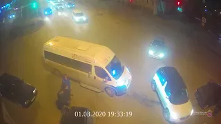 Волгоград. ДТП. Автоледи сбежала с места аварии
