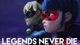 Miraculous AMV // Legends Never Die (remake)