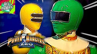 Green & Yellow Zeo Rangers EPIC BATTLE! (Lightning Collection ANIMATION)