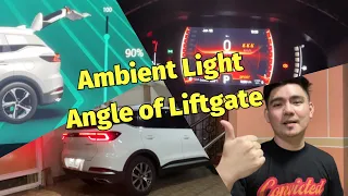 AMBIENT LIGHT AT NIGHT + LIFTGATE ANGLE FUNCTION NI TIGGO7 PRO | AMAZING!!