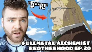 WORST DAD EVER!?! | FULLMETAL ALCHEMIST BROTHERHOOD EPISODE 20 | New Anime Fan! | REACTION
