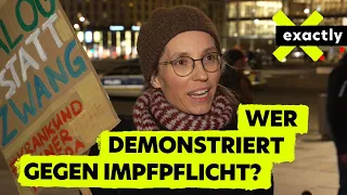 Gegen die Corona-Impfpflicht – eine Demo, zwei Seiten I Doku | exactly