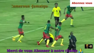 Résumé du Match Cameroun -Jamaïque du 10/11/ 2022 à Yaoundé