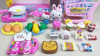 9 Minutes Satisfying with Unboxing Cute Pink Rabbit Cooking ASMR | Review Toys