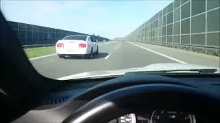 BMW M3 E92 vs. Ford Mustang Shelby GT500 top speed