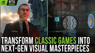 RTX Remix: Classic Games REMASTERED in 2023 with Nvidia's Remix - Old games Enhanced with Raytracing