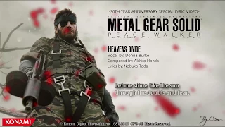 Metal Gear Solid : Peace Walker - ''Heavens Divide''