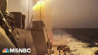 U.S. warship deflects Houthi drone attacks in the Red Sea