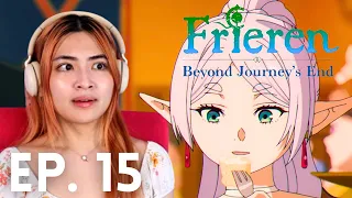 JUMP SCARE 😲 | Frieren Beyond Journey's End Episode 15 Reaction + Review anime