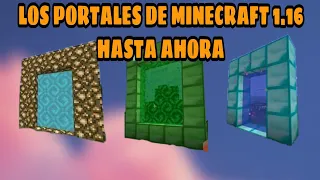 Como HACER PORTALES sin MODS y VIAJAR entre DIMENCIONES en MINECRAFT???