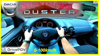 Dacia Duster I 1.5 dCi 2013 | 110HP-240NM | POV TEST DRIVE, ACCELERATION, CITY, REVIEW | #DrivePOV