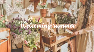 Recipes and Crafts at the Cosiest Flower Shop 🌷 A Cottagecore Summer Fairy Tale | E1