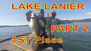 Lake Lanier Tournament WIN! Part 2 (Spybait is King!) (Same day as BFL)