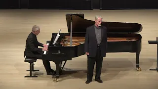 U of Iowa Faculty Stephen Swanson: Johannes Brahms - Wie Melodien zieht es mir (1886)