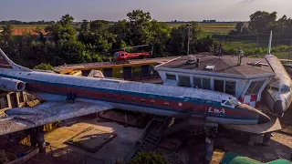 Incredible Abandoned Airplane Restaurant Found In Italy - Dreams Crushed...
