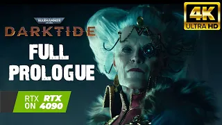 Warhammer 40,000: Darktide - Full Prologue Gameplay & First Co-Op Match | Max Ray Tracing RTX 3090