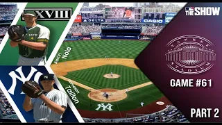 MLB The Show 21 - #61 | Season 2 | Part 2 - Elevation XXVIII vs. New York Yankees | Game 2