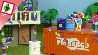 Playmobil Film "Paintball an Annas Geburtstag" Familie Jansen / Kinderfilm / Kinderserie